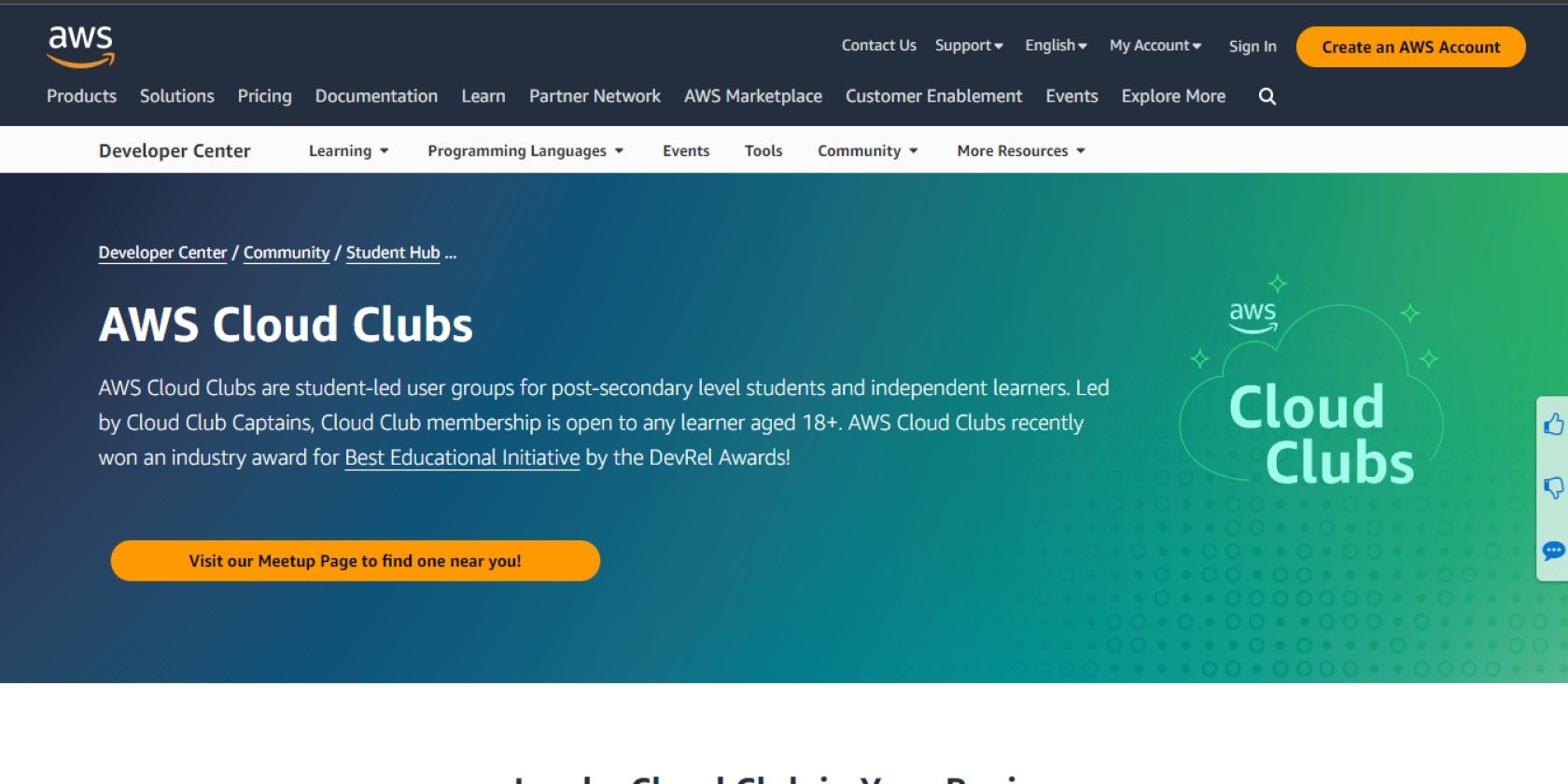 /pt/images/screenshot-of-aws-cloud-clubs-homepage.jpg