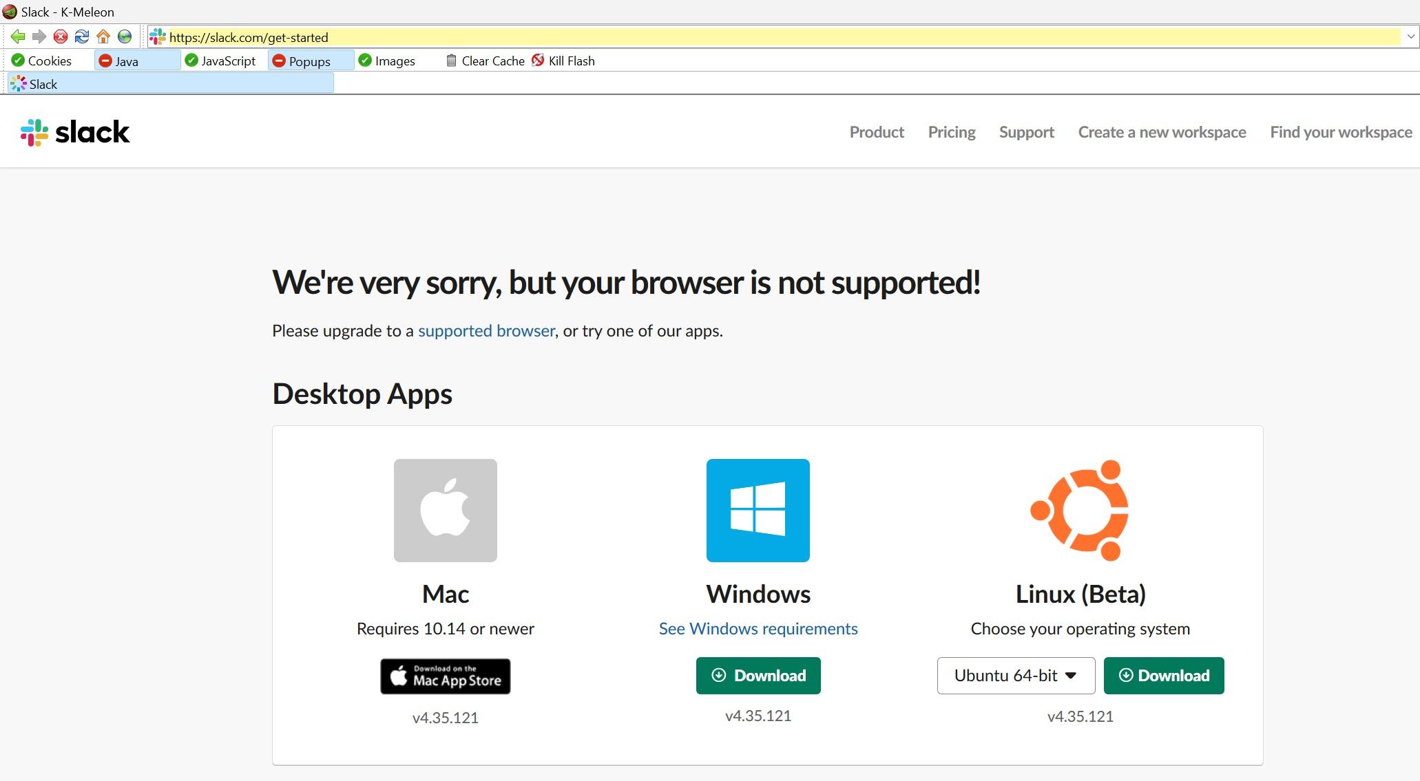 /pt/images/slack-website-saying-that-k-meleon-browser-isn-t-supported.jpg