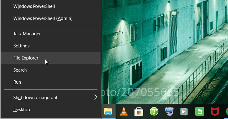 /sv/images/Opening-the-Windows-File-Explorer-using-the-Quick-Access-Menu.png