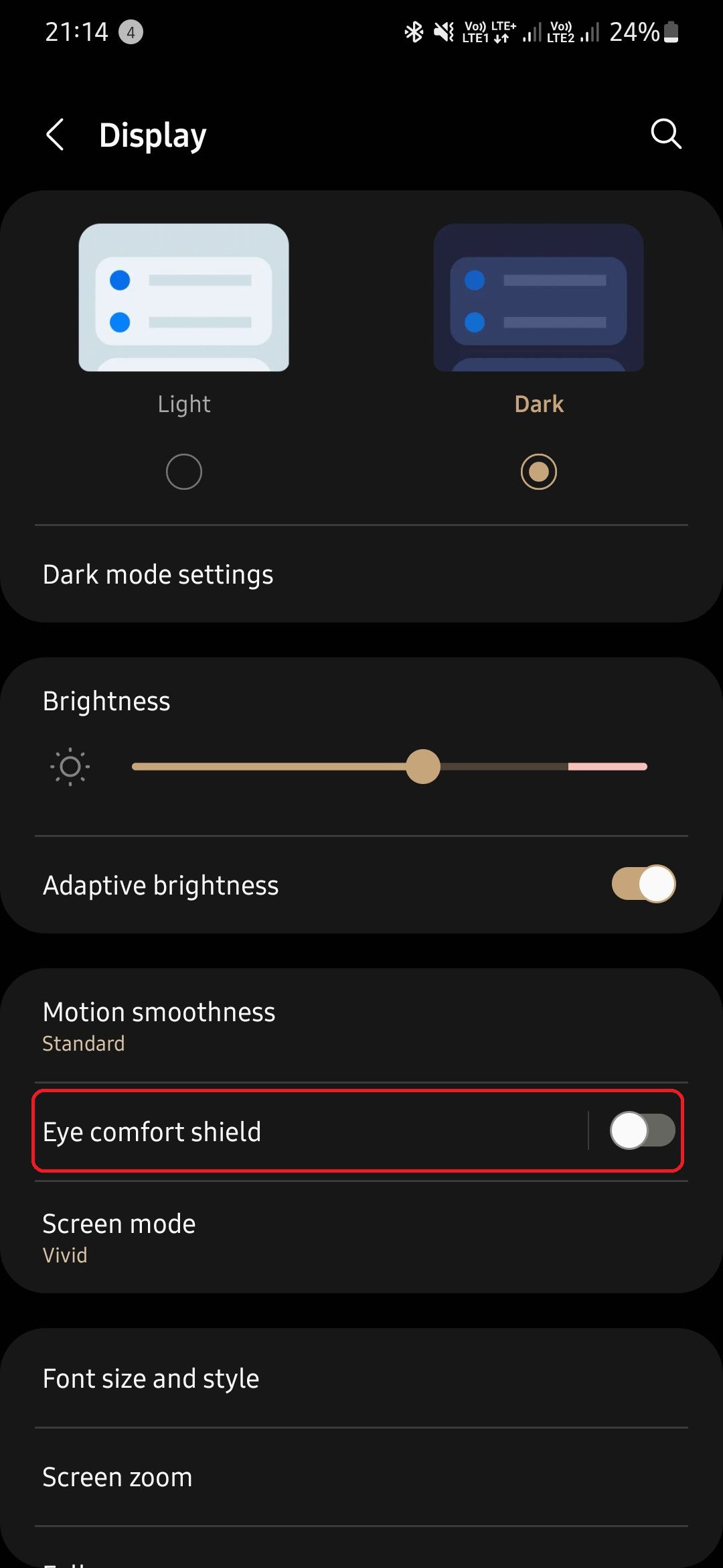 /sv/images/Selecting-eye-comfort-mode-under-Display-settings.jpg