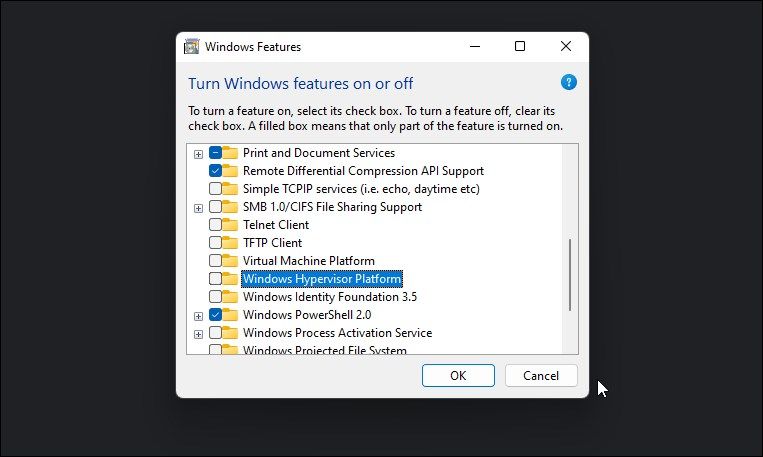 /sv/images/Windows-features-dialog-disable-virtual-machine-platform-windows-hypervisor-platform.jpg