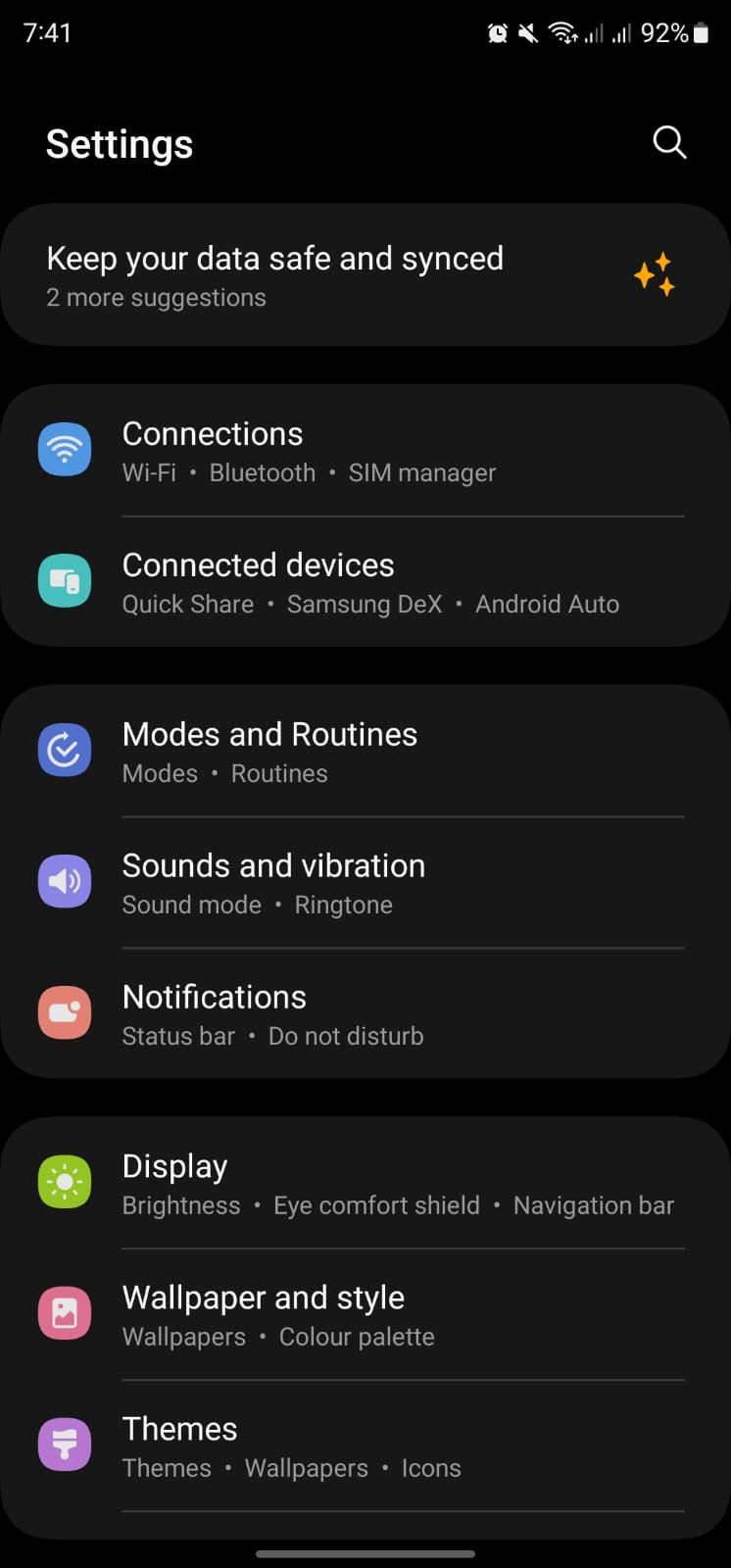 /sv/images/opening-the-connections-settings-in-the-settings-app-on-android.jpeg