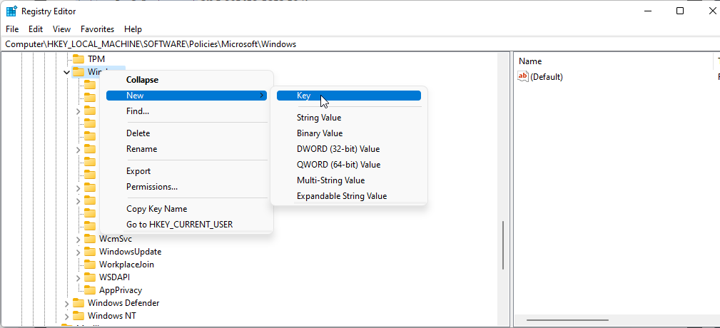 /sv/images/registry-editor-create-new-key.png