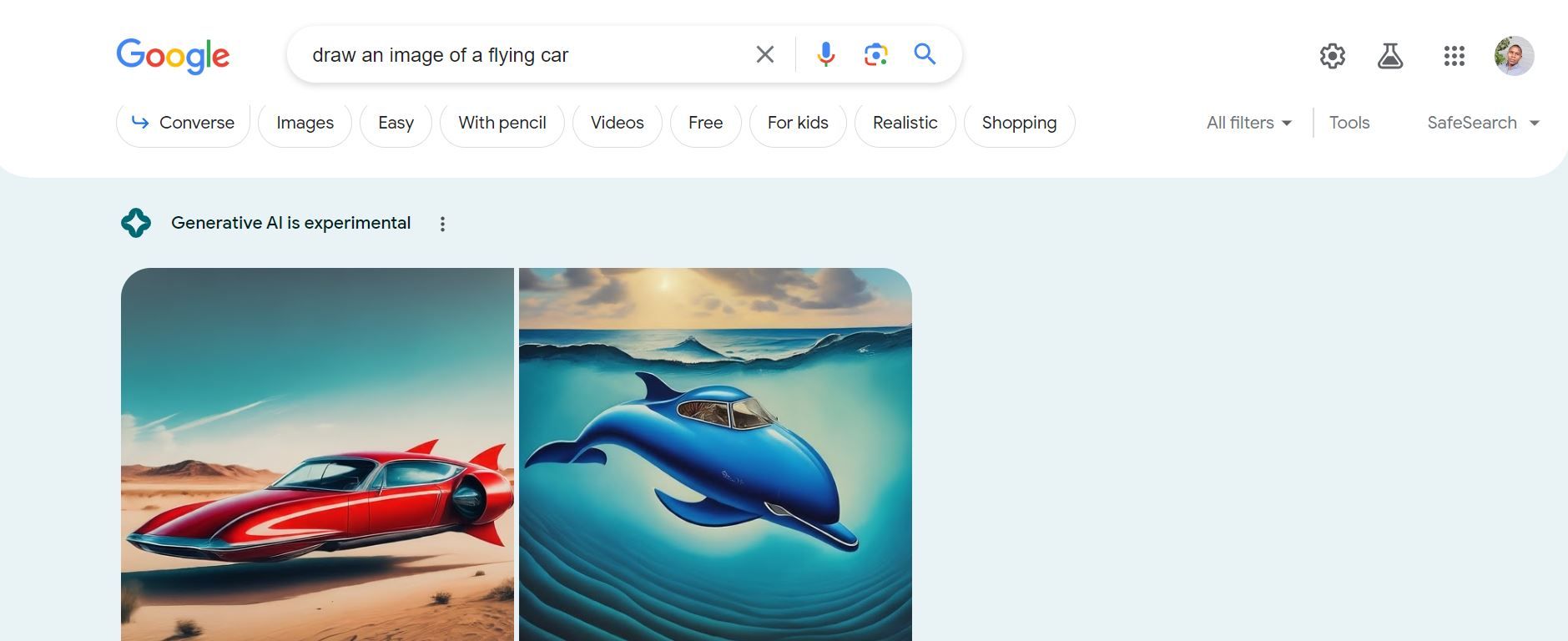 /sv/images/screenshot-of-google-ai-image-generator-result-of-flying-car.JPG