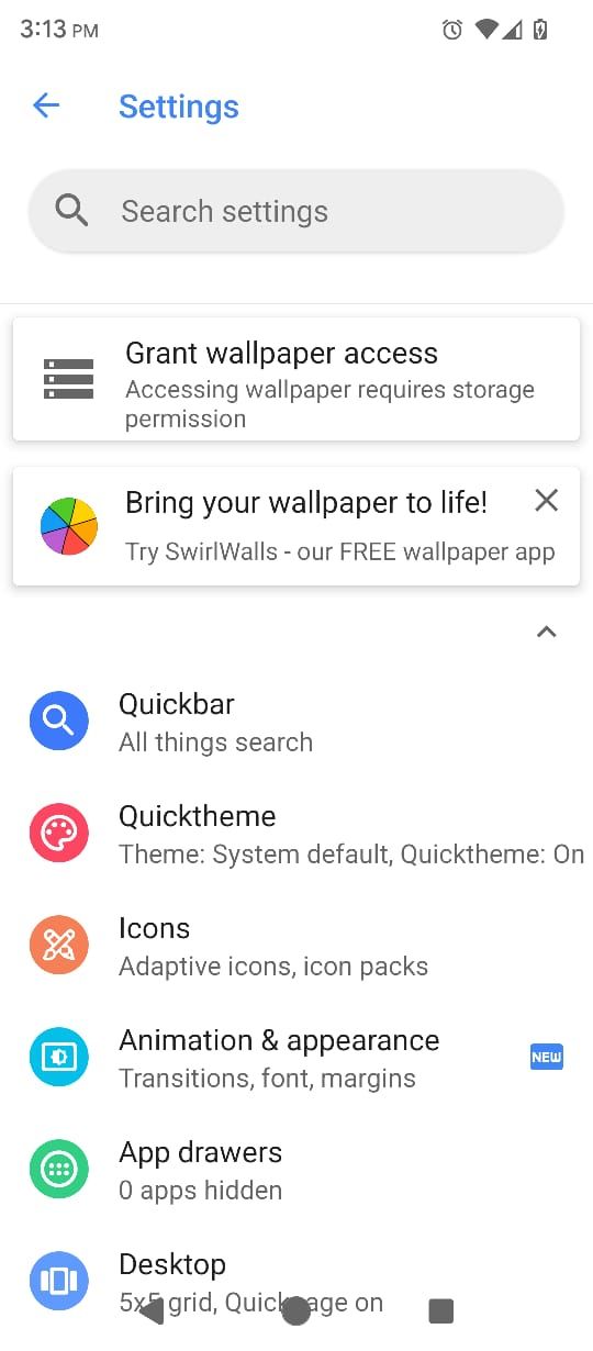 /sv/images/settings-menu-and-option-in-action-launcher-pixel-edition.jpeg