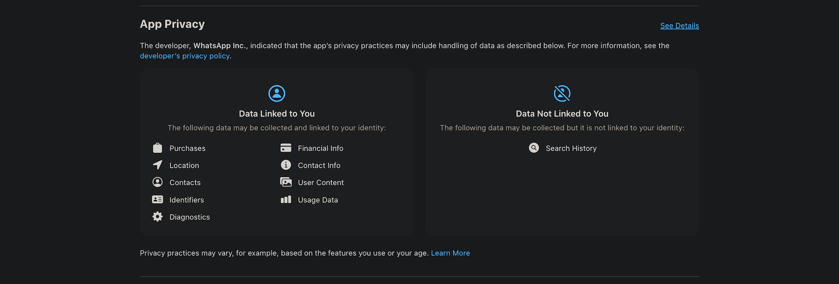 /sv/images/whatsapp-app-privacy-on-apple-app-store.png