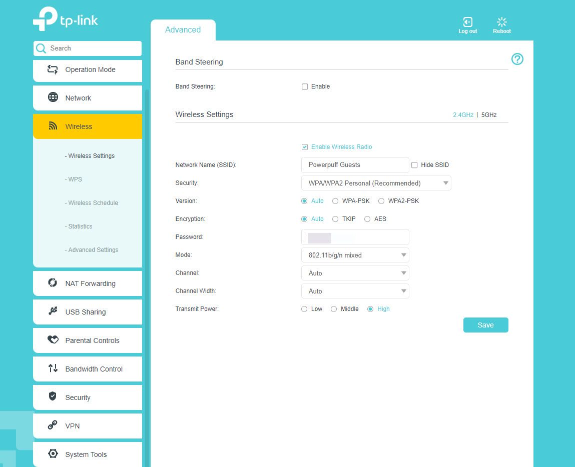 router-band-network-settings